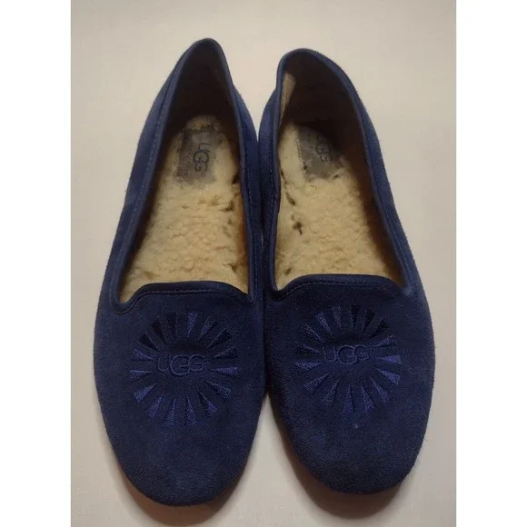 UGG | Shoes | Ugg Womens Alloway Blue Suede Leather  display picture 1